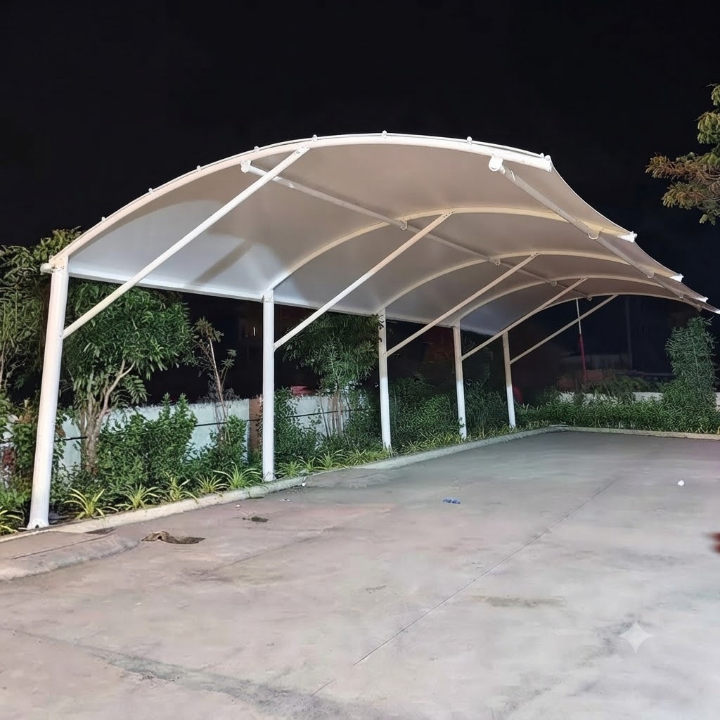 PVC Fabric Car Parking Shed Manufacturers in Pune